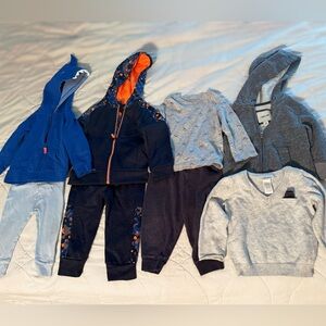 18M Boys’ Cozy Clothing Bundle | Hoodies, Jackets & Tops | Winter Everyday Wear